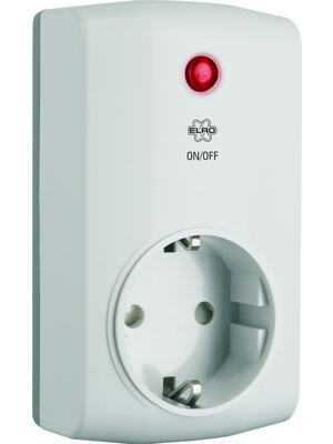 ELRO - HIS20PS - Plug-in switch HIS20 Wall-mount 433.92 MHz, HIS20PS, ELRO