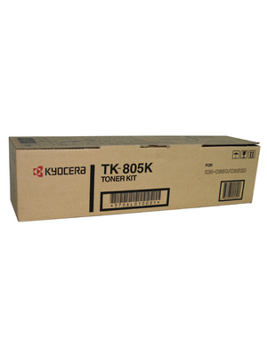 Kyocera - TK-805K - Toner black KM-C 850 25'000 pages, TK-805K, Kyocera