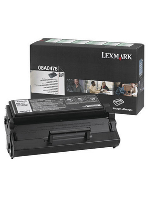 Lexmark - 08A0476 - Toner module Prebate black 3000 pages, 08A0476, Lexmark