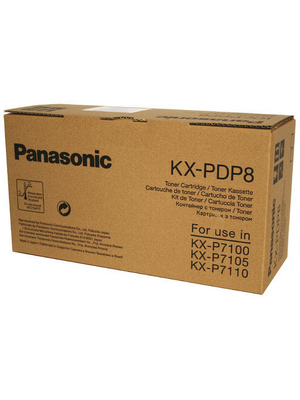 Panasonic - KX-PDP8 - Toner module black  KX-P 7100/05/10 4000 pages, KX-PDP8, Panasonic