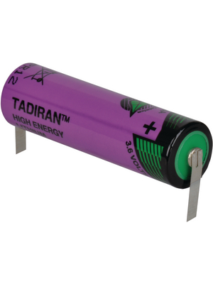 Tadiran Batteries - SL-760 T - Lithium battery 3.6 V 2200 mAh, AA, SL-760 T, Tadiran Batteries