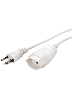 Steffen - 0302165 - Extension cables CH Type 12 CH Type 13 white, 0302165, Steffen