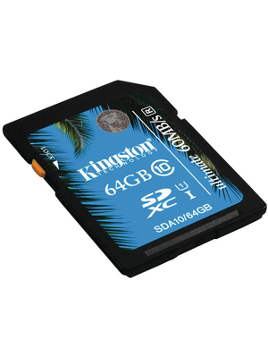 Kingston Shop - SDA10/64GB - SDXC card 64 GB, SDA10/64GB, Kingston Shop