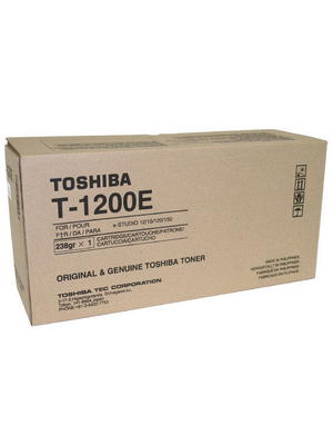 Toshiba DAT - T-1200 - Toner black E-Studio 12/15 6500 pages, T-1200, Toshiba DAT