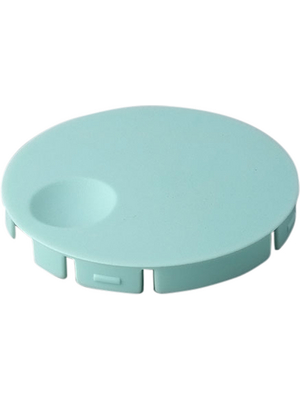 OKW - A3250105 - Cover with finger grip 50 mm blue-green, A3250105, OKW