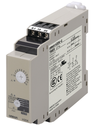 Omron Industrial Automation - H3DK-G AC/DC24-240 - Time lag relay Star-delta, H3DK-G AC/DC24-240, Omron Industrial Automation