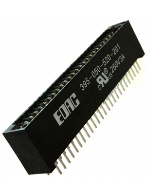 Edac - 395-050-520-201 - Card edge connector 50P, 395-050-520-201, Edac