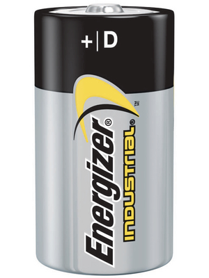 Energizer - INDUSTRIAL D - Primary battery 1.5 V LR20/D Pack of 12 pieces, INDUSTRIAL D, Energizer
