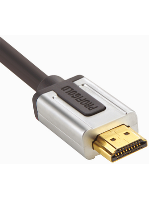 Profigold - PROV1000 - HDMI cable with Ethernet 0.50 m black, PROV1000, Profigold