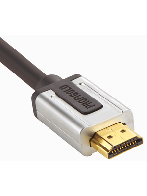 Profigold - PROV1002 - HDMI cable with Ethernet 2.00 m black, PROV1002, Profigold