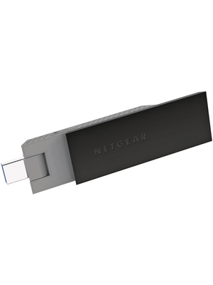 Netgear - A6200-100PES - WIFI USB Stick 802.11ac/n/a/g/b 867Mbps, A6200-100PES, Netgear