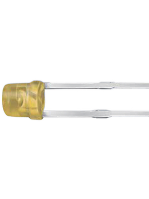 Everlight Electronics - 484-10UYT/S530-A3 - LED 3 mm (T1) yellow, 484-10UYT/S530-A3, Everlight Electronics