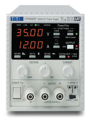 Aim-TTi - CPX400SP - Laboratory Power Supply 1 Ch. 0...60 VDC 20 A, Programmable, CPX400SP, Aim-TTi