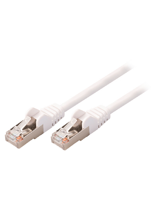 Valueline - VLCP85121W025 - Patch cable CAT5 SF/UTP 0.25 m white, VLCP85121W025, Valueline