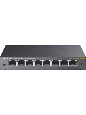 TP-Link - TL-SG108E - Switch 8x 10/100/1000 Desktop, TL-SG108E, TP-Link