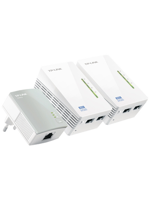 TP-Link - TL-WPA4220T KIT - Powerline WiFi Triple starter kit 2x 10/100 500 Mbps, TL-WPA4220T KIT, TP-Link