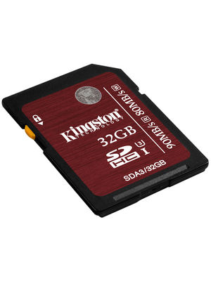 Kingston Shop - SDA3/32GB - SDHC card 32 GB, SDA3/32GB, Kingston Shop