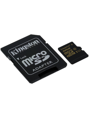 Kingston Shop - SDCA10/32GB - microSDHC card, 32 GB, SDCA10/32GB, Kingston Shop