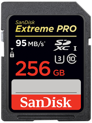 SanDisk - SDSDXPA-256G-G46 - Extreme Pro SDXC card 256 GB, SDSDXPA-256G-G46, SanDisk