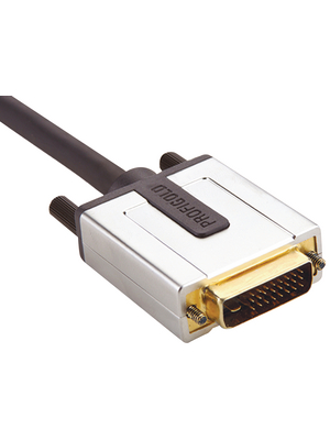 Profigold - PROV1402 - DVI dual link cable 2.00 m black, PROV1402, Profigold