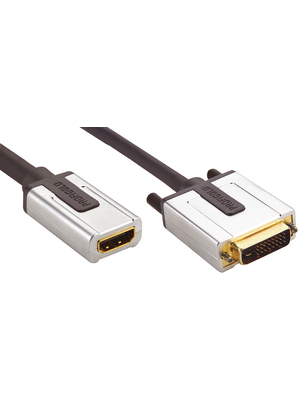 Profigold - PROD1300 - HDMI-DVI adapter connection HDMI socket C DVI-D male f C m, PROD1300, Profigold