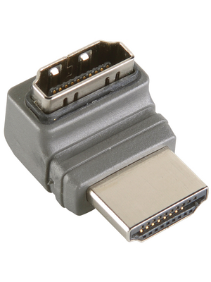 Bandridge - BVP136 - HDMI angle adapter 270 with Ethernet HDMI plug C HDMI coupling m C f, BVP136, Bandridge
