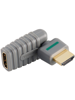 Bandridge - BVP103 - HDMI adapter with Ethernet, rotatable HDMI plug C HDMI coupling m C f, BVP103, Bandridge