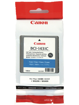 Canon Inc - BCI-1431C - Pigment ink BCI-1431C Cyan, BCI-1431C, Canon Inc