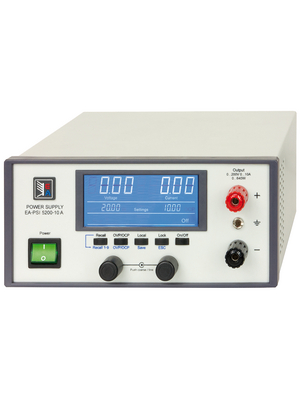 Elektro-Automatik - EA-PSI 5040-10 A - Laboratory Power Supply 1 Ch. 40 VDC 10 A, Programmable, EA-PSI 5040-10 A, Elektro-Automatik