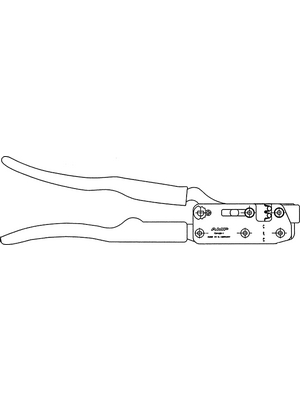 TE Connectivity - 734422-1 - Crimping tool, 734422-1, TE Connectivity