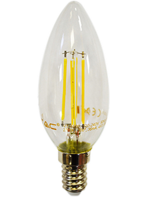 V-TAC - 1986D - LED bulb E14,4 W,Filament LED,warm white, 1986D, V-TAC