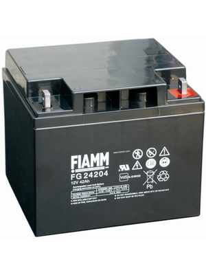 Fiamm - FG24204 - Lead-acid battery 12 V 42 Ah, FG24204, Fiamm