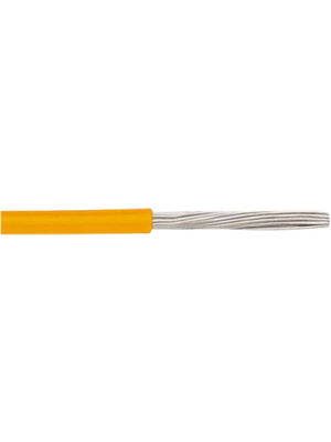 Alpha Wire - 6715 OR005 - Stranded wire, mPPE, 18 AWG, 0.82 mm2, orange, PU=Reel of 30 meter, 6715 OR005, Alpha Wire