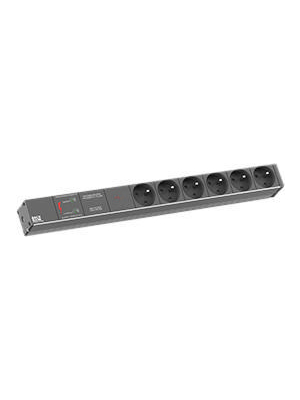 Bachmann - 333.4063 - Power distribution unit, Over Voltage Protection / Mains Filter, 6xType E, 2.0 m, 333.4063, Bachmann