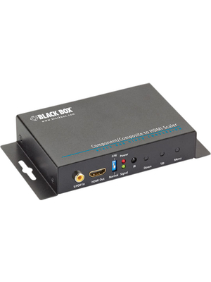Black Box - AVSC-VIDEO-HDMI - Component/Composite to HDMI Scaler, AVSC-VIDEO-HDMI, Black Box