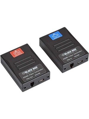 Black Box - UVX-HDMI-FO-MINI - Video Extender, 300 m, 4K / HDMI / USB, UVX-HDMI-FO-MINI, Black Box