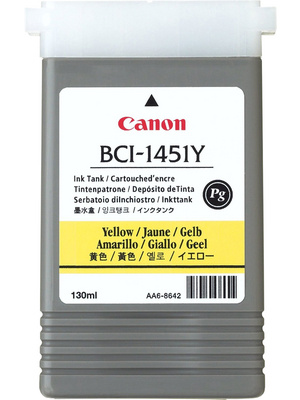 Canon Inc - BCI-1451Y - Pigment ink BCI-1451Y yellow, BCI-1451Y, Canon Inc