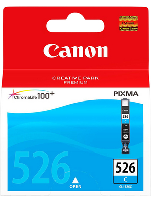 Canon Inc - 4541B001 - Ink CLI-526C Cyan, 4541B001, Canon Inc