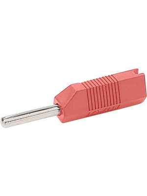 Deltron Components - 553-0500 - Laboratory plug ? 4 mm red N/A, 553-0500, Deltron Components