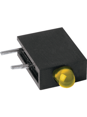 Mentor - RTE3104Y - PCB LED 3 mm round yellow standard, RTE3104Y, Mentor