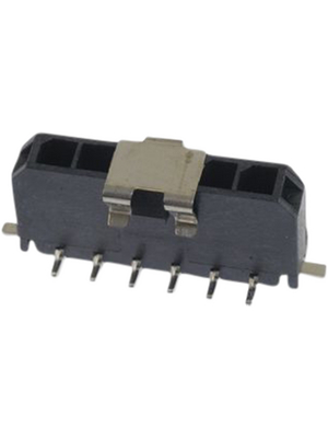 Molex - 43650-0615 - Pin header single row SMD Pitch3 mm Poles 1 x 6 Micro-Fit, 43650-0615, Molex