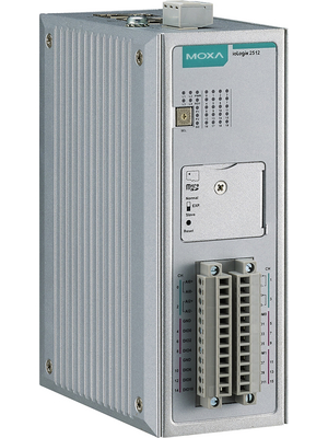 Moxa - ioLogik 2512-T - Ethernet Remote I/O Unit MicroSD / Ethernet RJ45 / RS232/422/485, ioLogik 2512-T, Moxa
