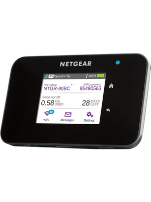 Netgear - AC810-100EUS - AirCard 810 4G Mobile Hotspot, AC810-100EUS, Netgear