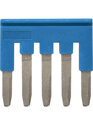 Omron Industrial Automation - XW5S-P2.5-5BL - Short bar N/A 29.7 x 3.0 x 23 mm blue XW5S, XW5S-P2.5-5BL, Omron Industrial Automation