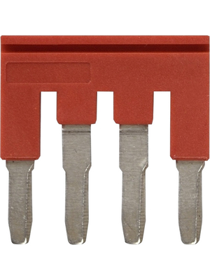 Omron Industrial Automation - XW5S-P4.0-4RD - Short bar N/A 29.2 x 3.0 x 23 mm red XW5S, XW5S-P4.0-4RD, Omron Industrial Automation