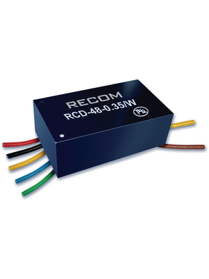 Recom - RCD-48-0.35/W - LED driver, RCD-48-0.35/W, Recom