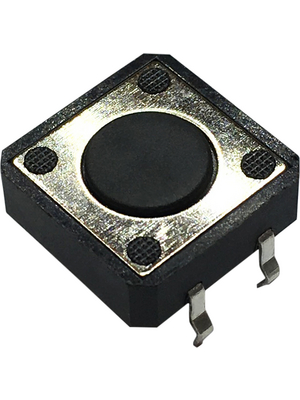 RND Components - RND 210-00197 - PCB Tactile Switch  PCB 12 VDC 50 mA Through Hole THT, RND 210-00197, RND Components
