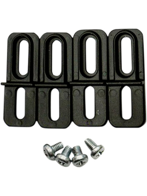 RND Components - RND 455-00482 - Mounting Bracket Aluminium alloy black, RND 455-00482, RND Components