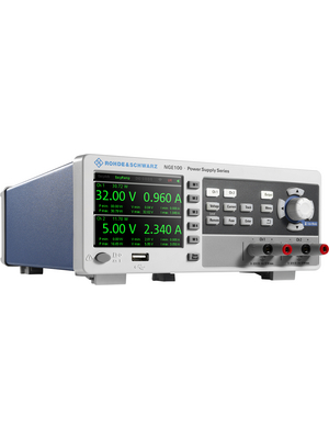 Rohde & Schwarz - NGE102 - Laboratory Power Supply 2 Ch. 32 VDC 3 A / 32 VDC 3 A, NGE102, Rohde & Schwarz