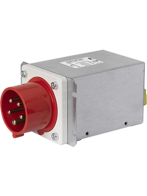 Schurter - FMAD-T4QT-1660.EU - Power inlet with filter, CEE 16 Male, 415 VAC, 16 A, FMAD-T4QT-1660.EU, Schurter